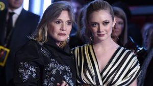 Carrie Fisher Billie Lourd Episodio IX