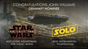 John Williams nominación Grammy
