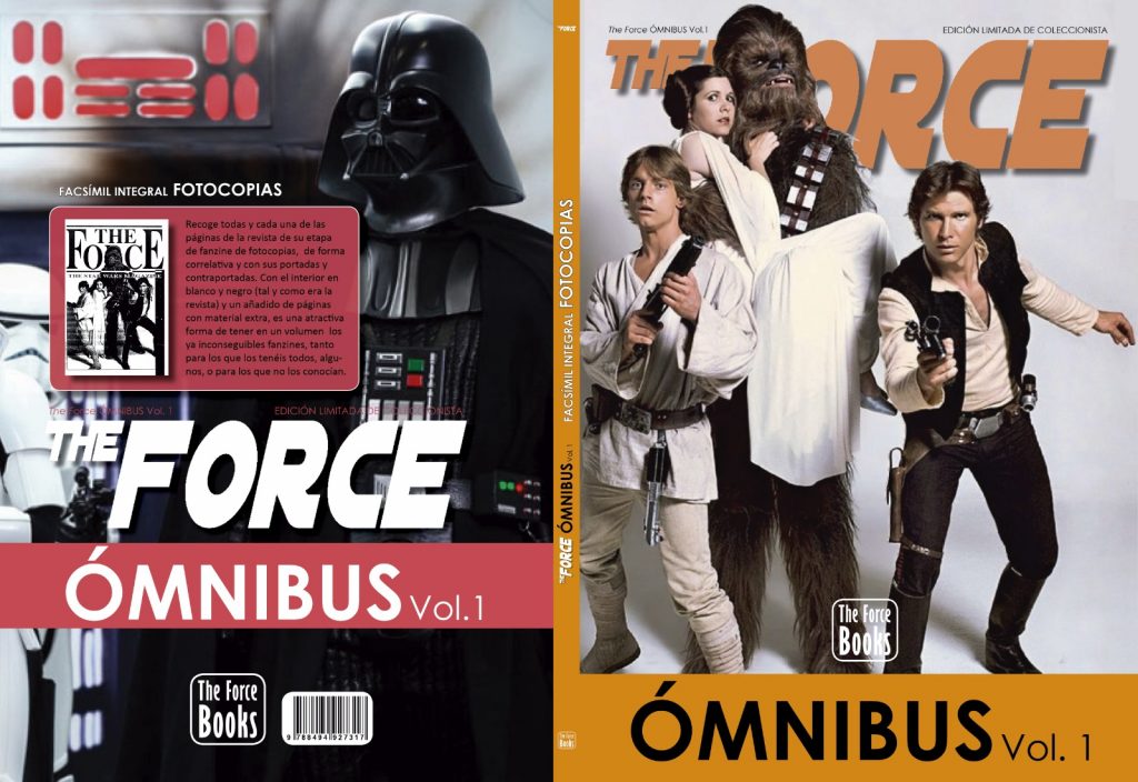 Portada y contraportada del the force omnibus