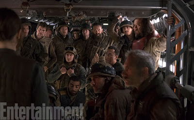 Rogue One: A Star Wars Story (2016)Donnie Yen and Wen Jiang with Rebel Marines
