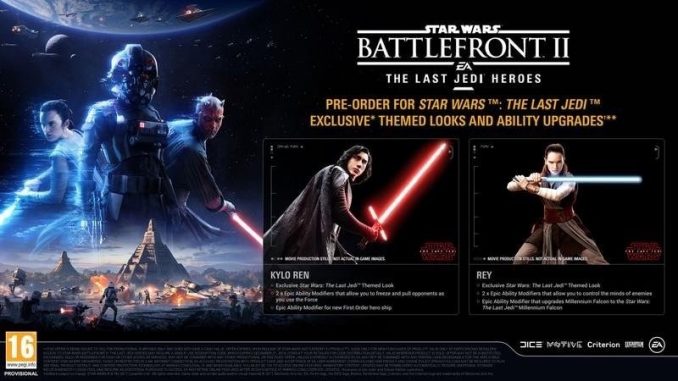 Rey y Kylo Ren Los Últimos Jedi SWBII