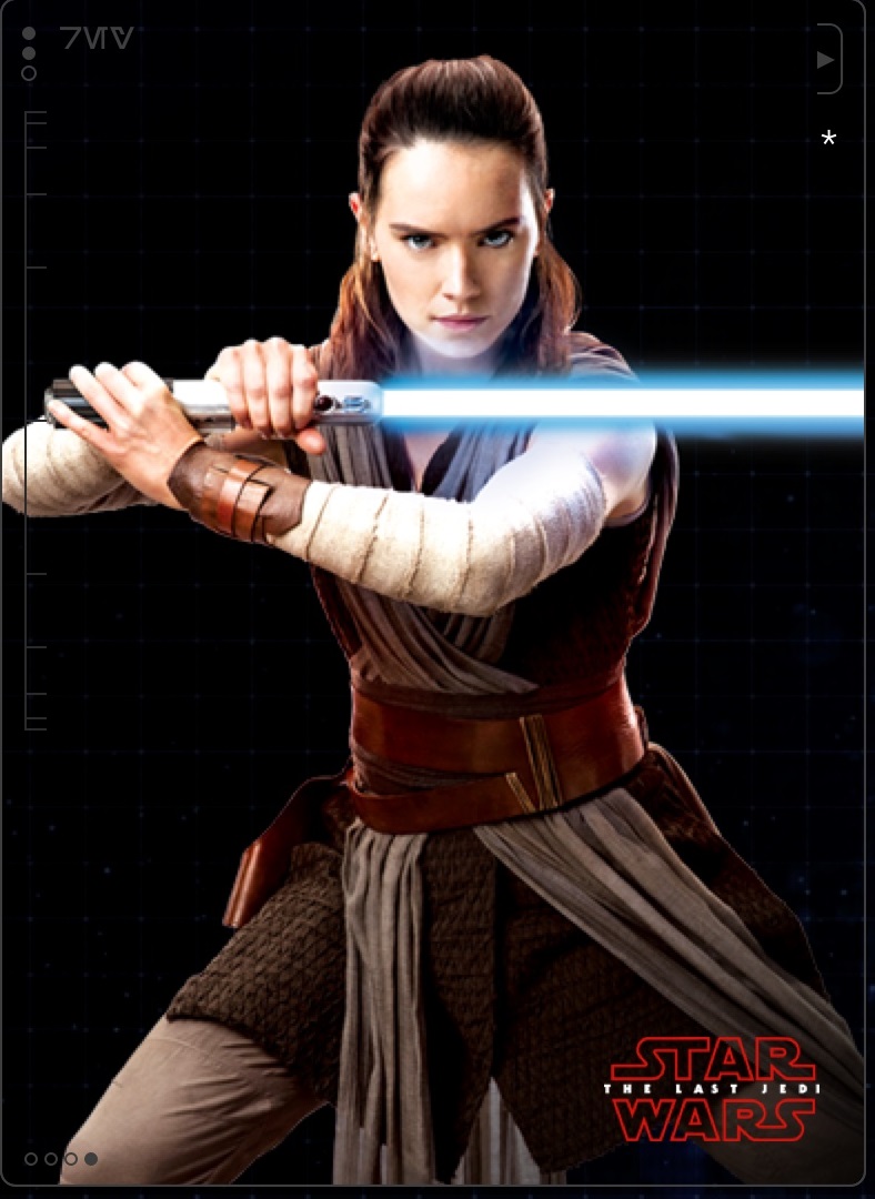 Rey Los Últimos Jedi SWBII