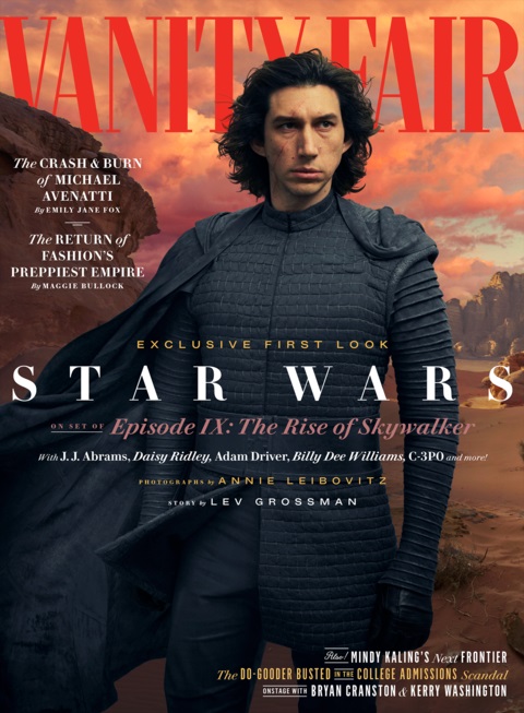 El Ascenso de Skywalker: Vanity Fair