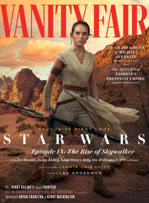 El Ascenso de Skywalker: Vanity Fair