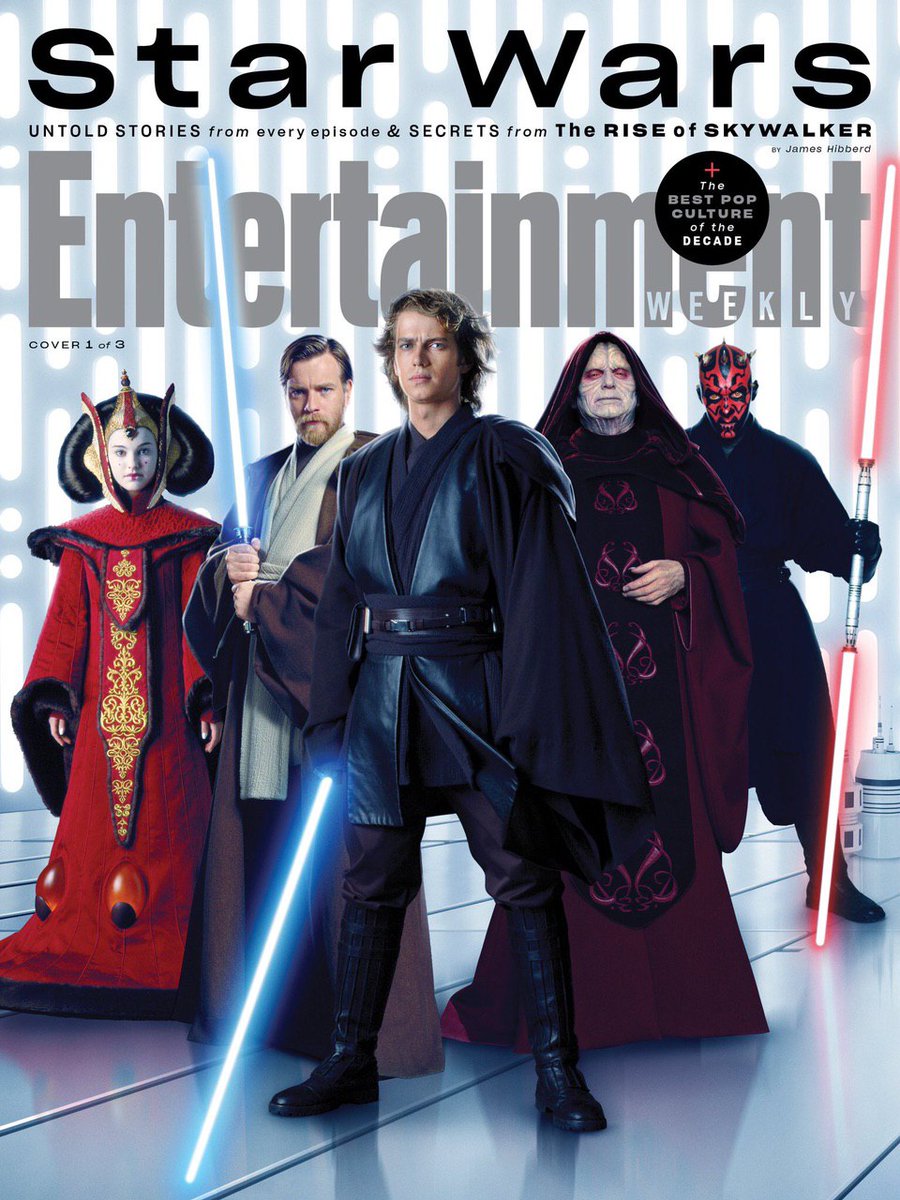 Entertainment Weekly trilogía precuelas