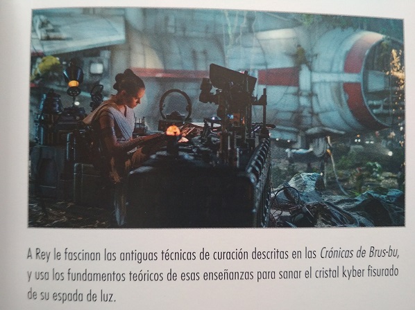 Rey El Ascenso de Skywalker Sable Luz Kyber